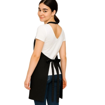 Fartuszek kelnerski barmański czarny